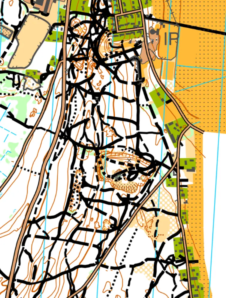 Kartklipp från Svenska Cupen i Årsunda 2017