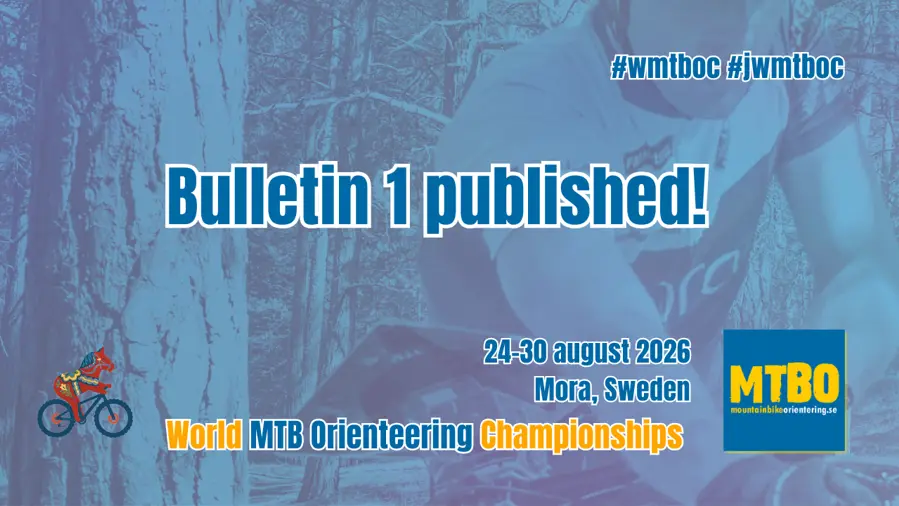 Bulletin 1 for the World MTB Orienteering Championships 2026 is now available.