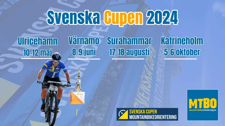 Programmet för Svenska Cupen 2024 är klart! Under fyra helger med totalt nio deltävlingar kommer Sveriges bästa mountainbikeorienterare koras.