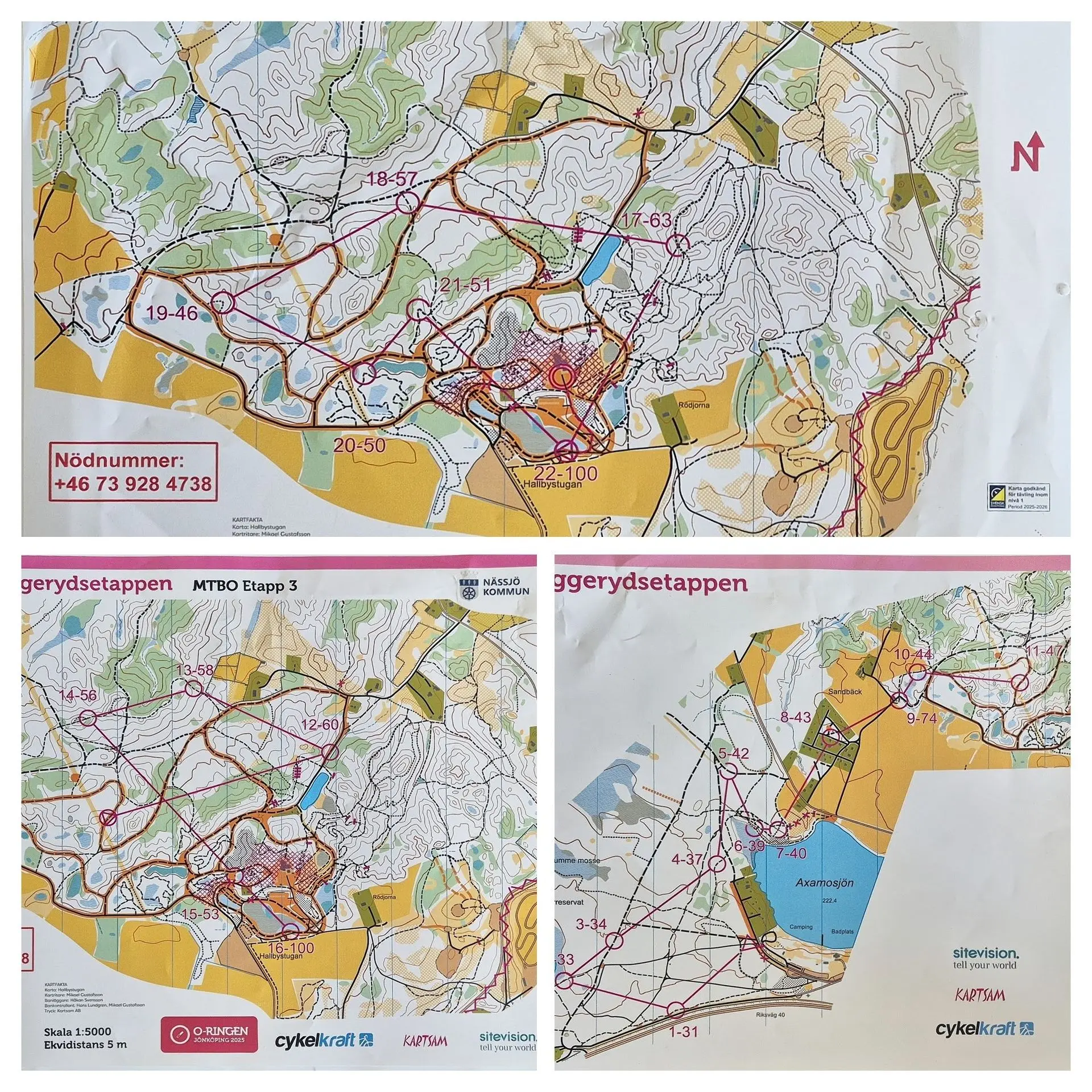 World class maps at O-Ringen MTBO