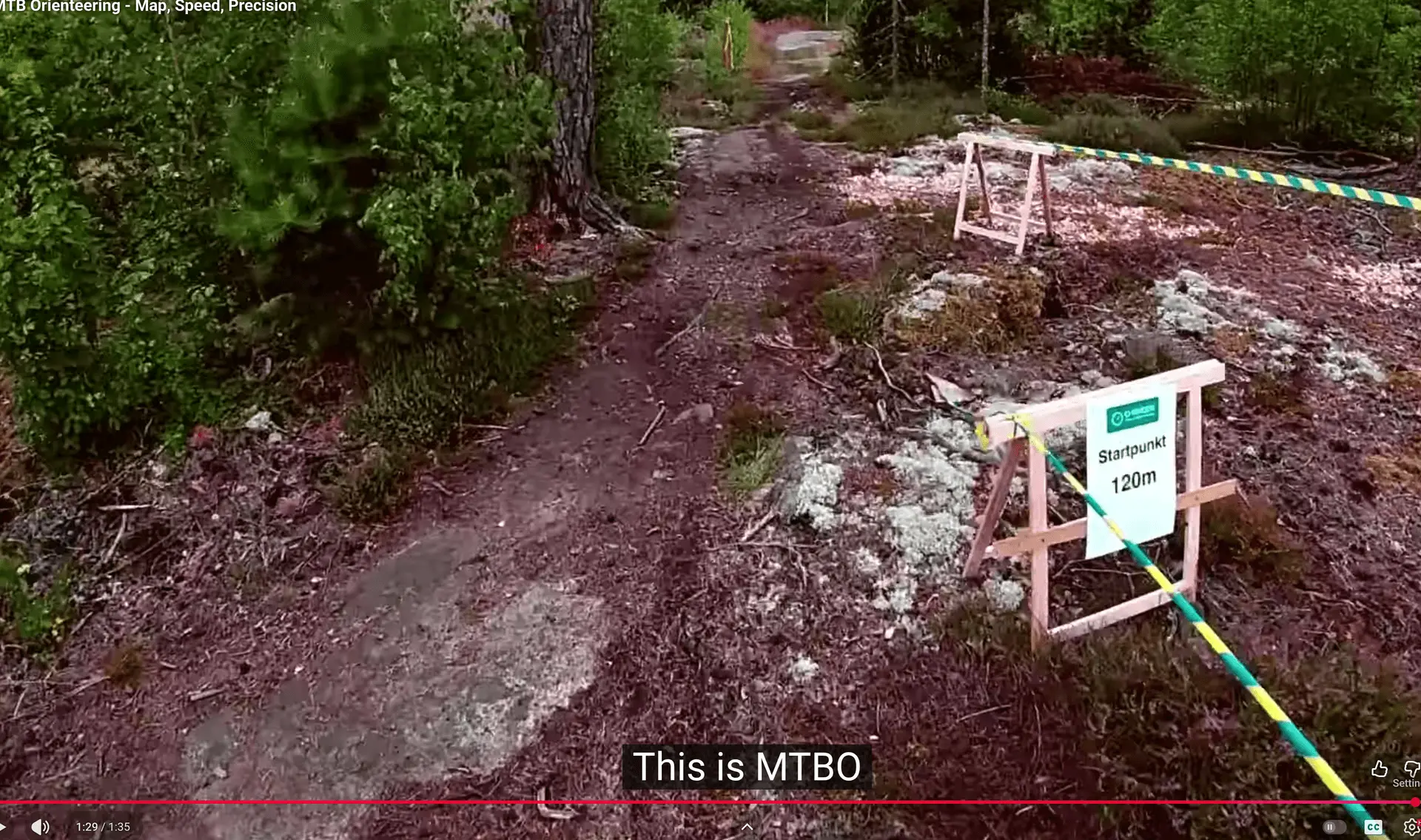 Här är MTBO! Vojtěch Ludvik i O-Ringen Smålandskusten 2024