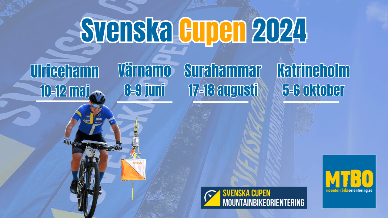 Programmet för Svenska Cupen 2024 är klart! Under fyra helger med totalt nio deltävlingar kommer Sveriges bästa mountainbikeorienterare koras.