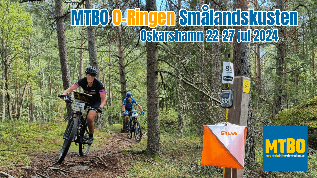 Sommaren 2024 arrangeras O-Ringen i Oskarshamn den 22-27 juli. För mountainbikeorientering finns både 5-dagars tävlingsklasser och öppna banor där man kan välja att vara med på enstaka etapper.